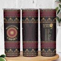 Macedonian Empire Skinny Tumbler Alexander The Great World Tour - Wonder Print Shop