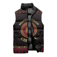 Macedonian Empire Sleeveless Puffer Jacket Alexander The Great World Tour - Wonder Print Shop