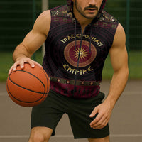 Macedonian Empire Sleeveless Zip Hoodie Alexander The Great World Tour - Wonder Print Shop