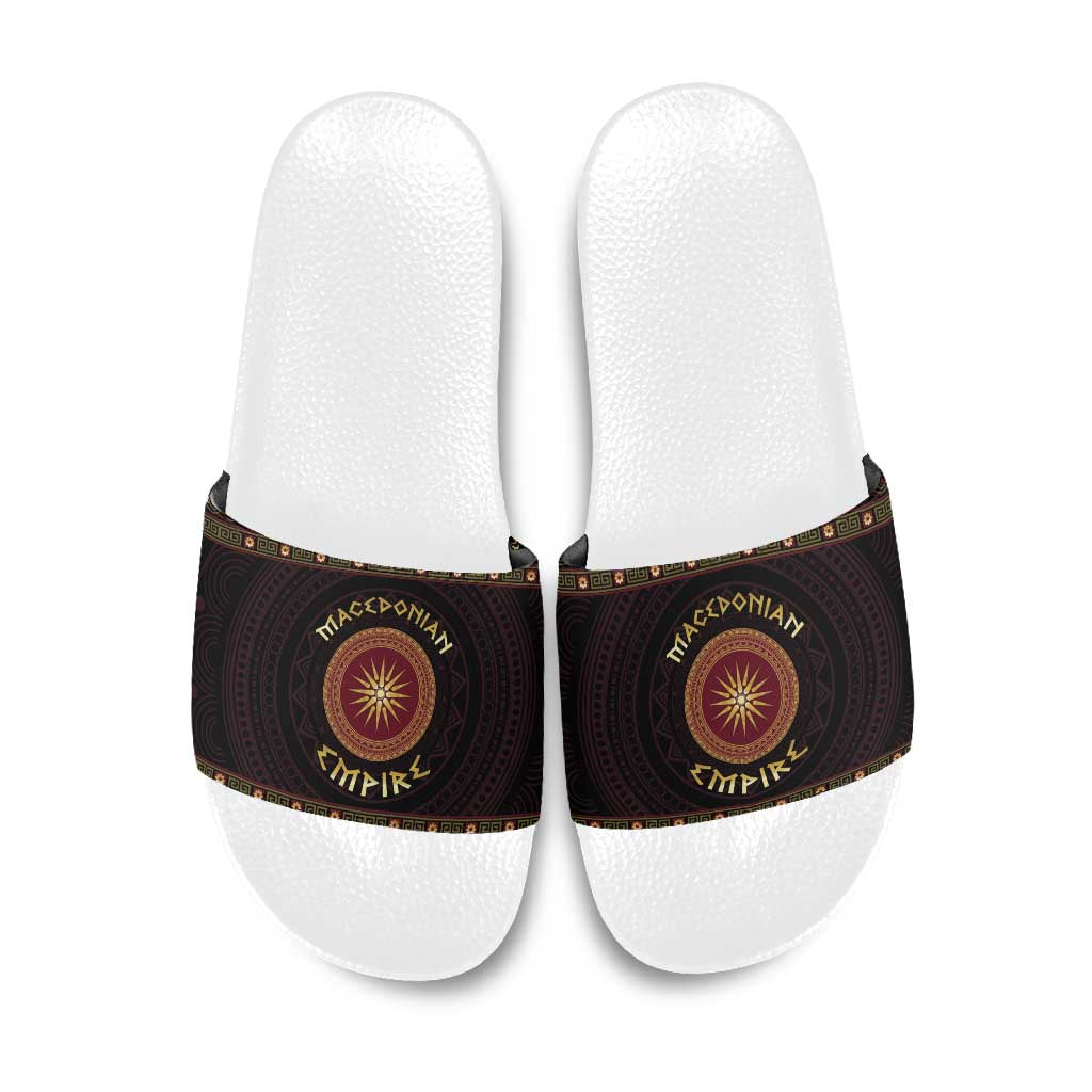 Macedonian Empire Slide Sandals Alexander The Great World Tour - Wonder Print Shop