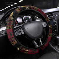 Macedonian Empire Steering Wheel Cover Alexander The Great World Tour - Wonder Print Shop