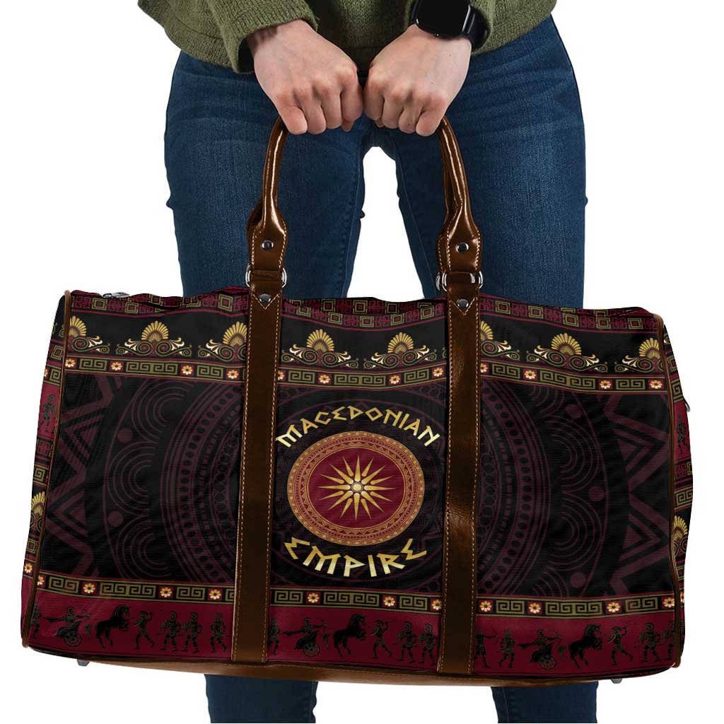 Macedonian Empire Travel Bag Alexander The Great World Tour - Wonder Print Shop