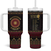 Macedonian Empire Tumbler With Handle Alexander The Great World Tour - Wonder Print Shop