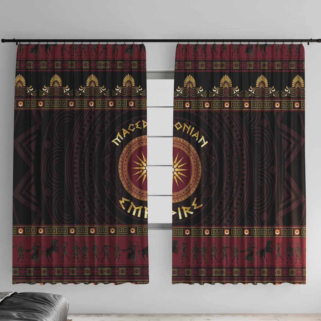 Macedonian Empire Window Curtain Alexander The Great World Tour - Wonder Print Shop