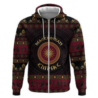 Macedonian Empire Zip Hoodie Alexander The Great World Tour - Wonder Print Shop