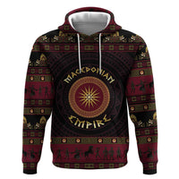 Macedonian Empire Zip Hoodie Alexander The Great World Tour - Wonder Print Shop