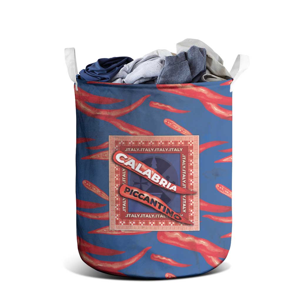 Italy Calabria Laundry Basket Piccantino Vintage Style