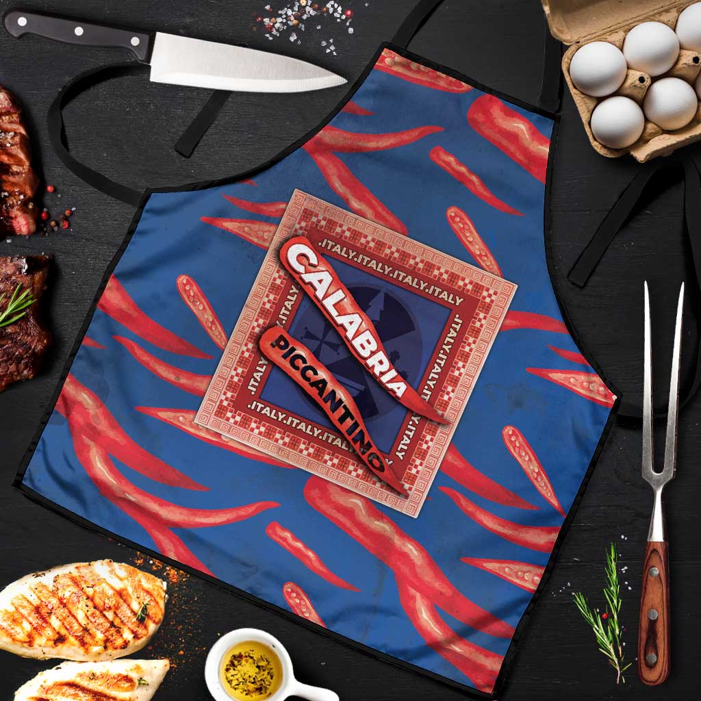 Italy Calabria Apron Piccantino Vintage Style