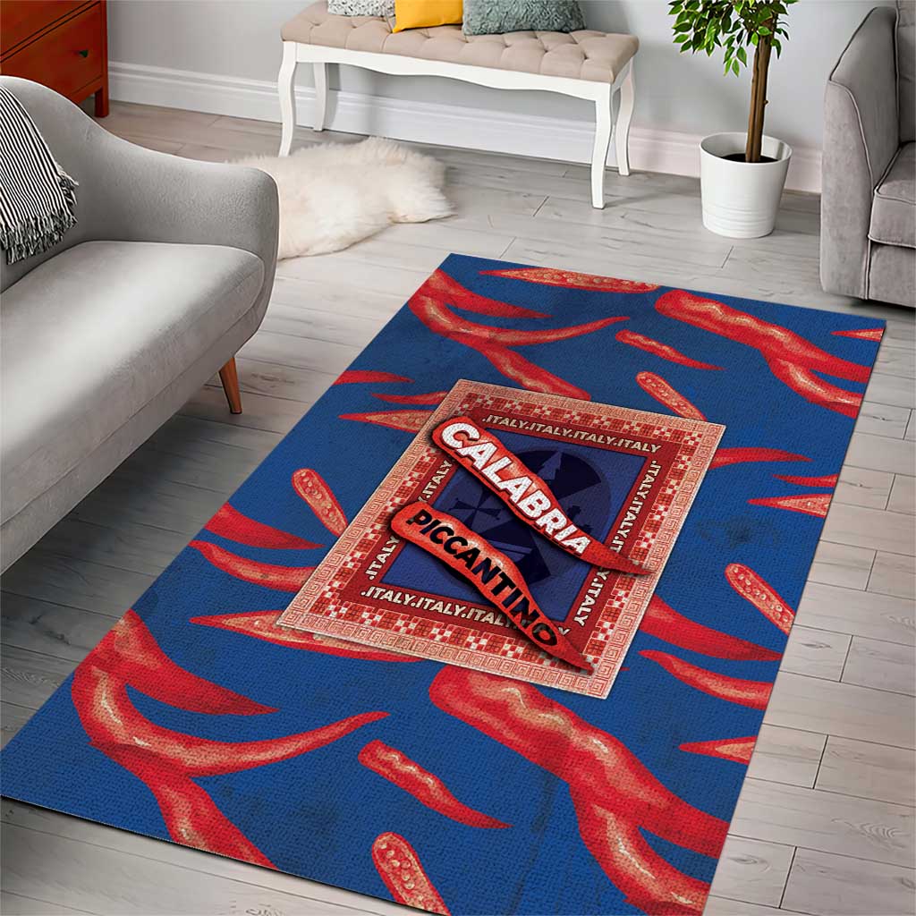 Italy Calabria Area Rug Piccantino Vintage Style