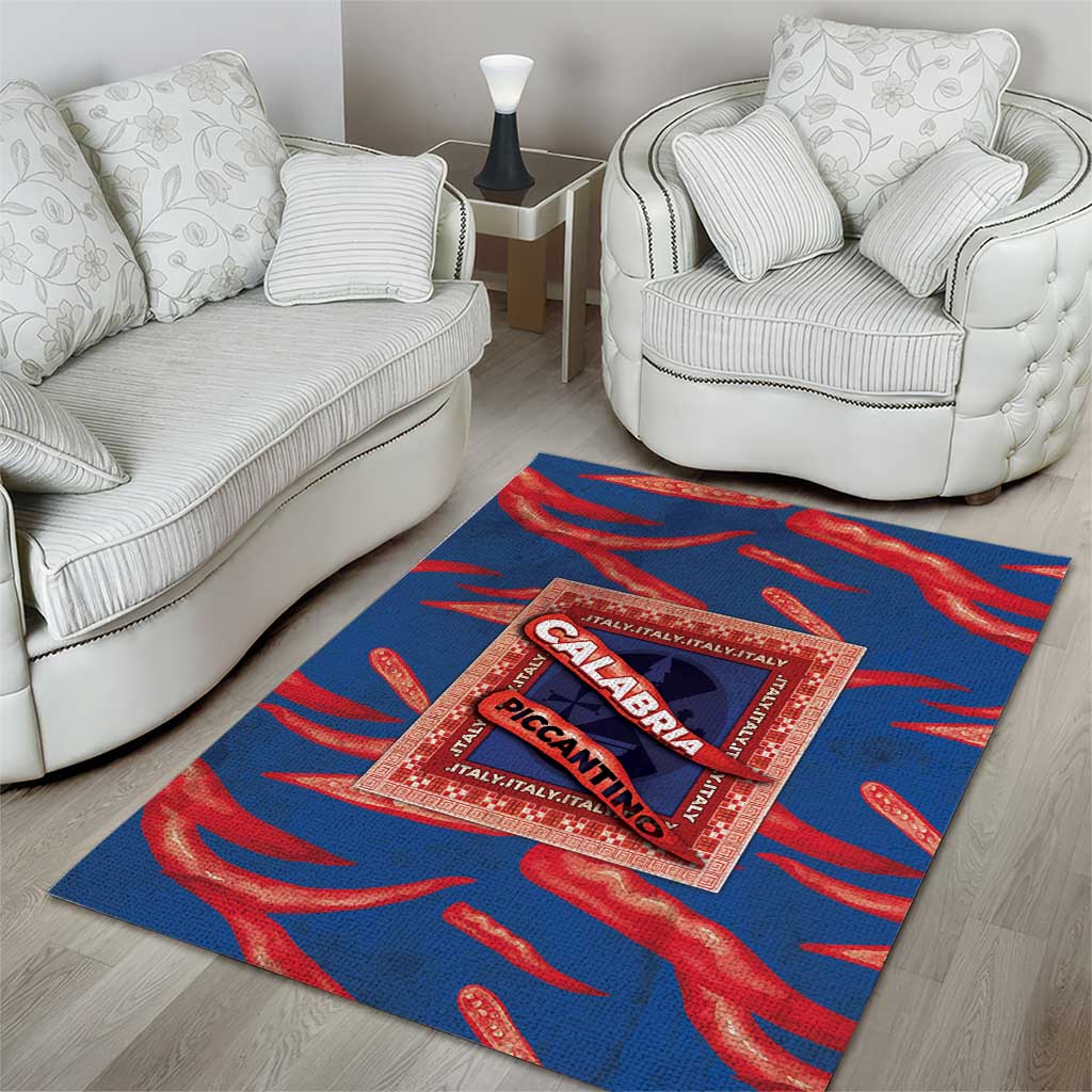 Italy Calabria Area Rug Piccantino Vintage Style