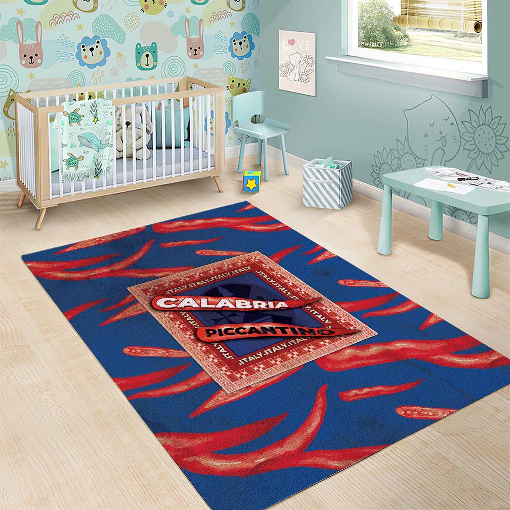 Italy Calabria Area Rug Piccantino Vintage Style