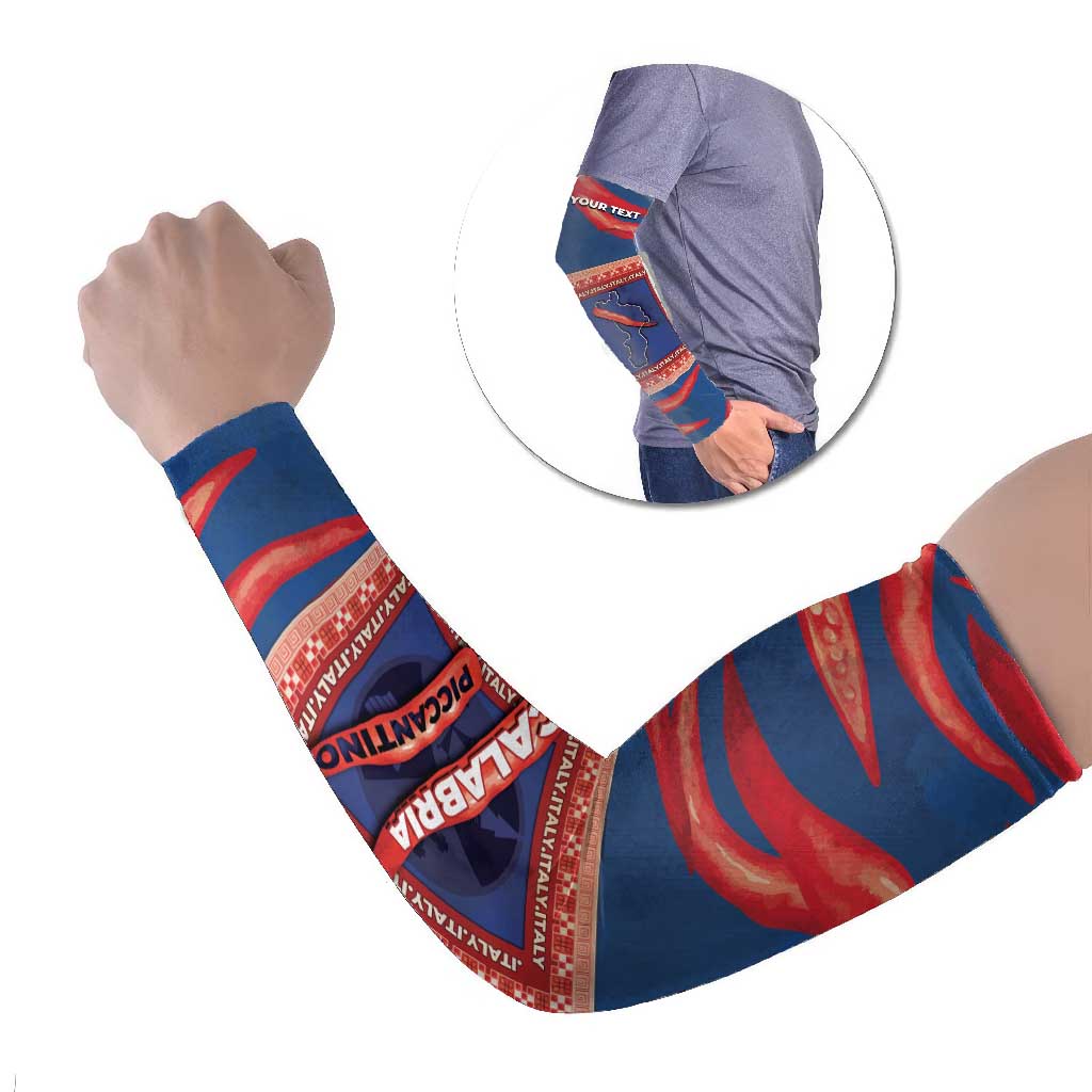 Personalized Italy Calabria Arm Sleeves Piccantino Vintage Style