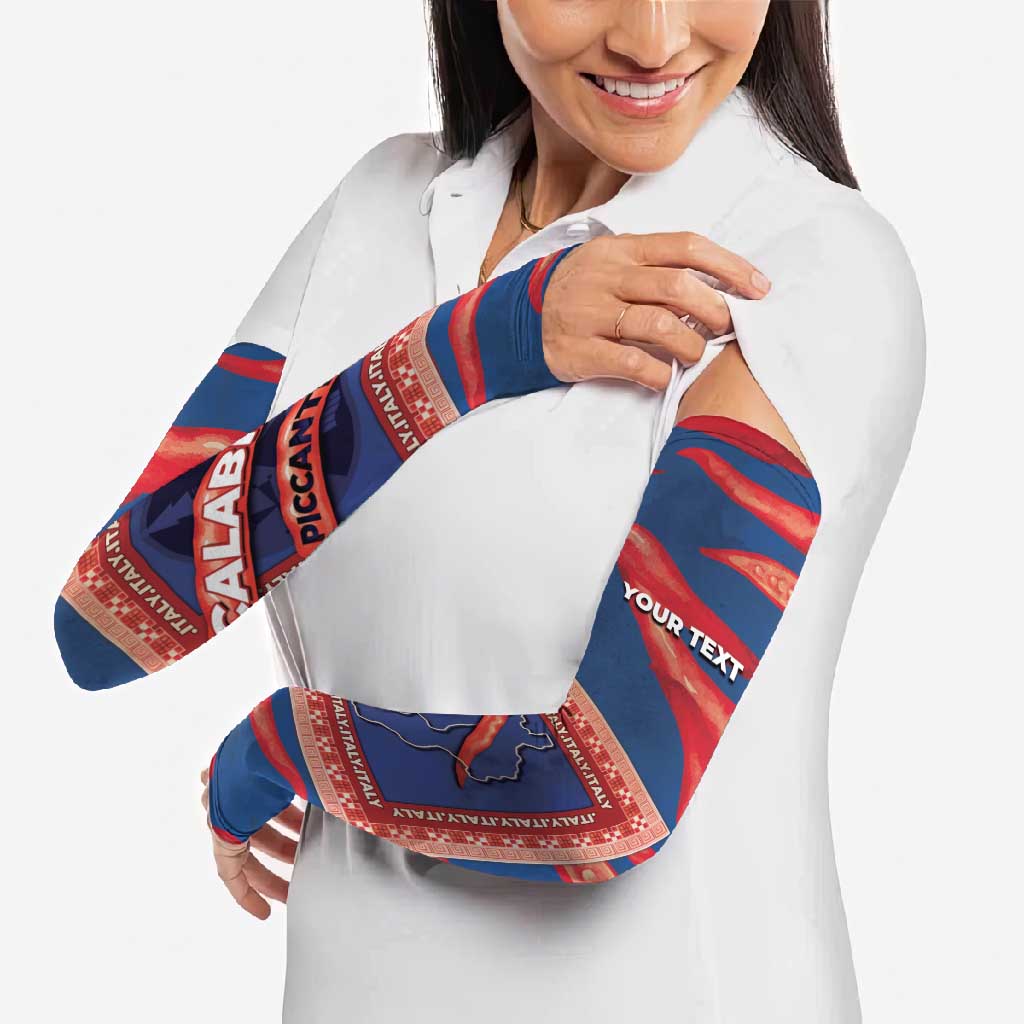 Personalized Italy Calabria Arm Sleeves Piccantino Vintage Style