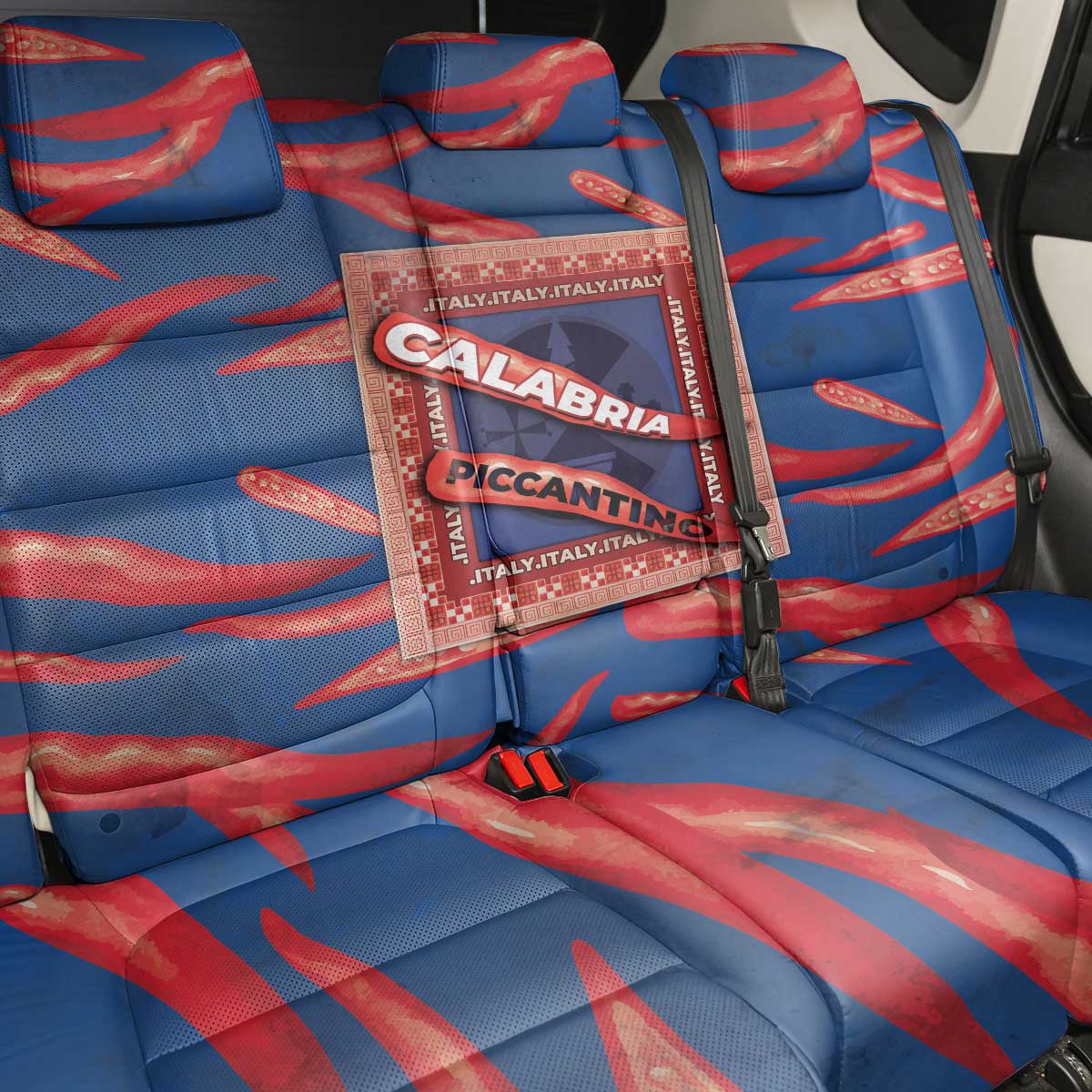 Italy Calabria Back Car Seat Cover Piccantino Vintage Style