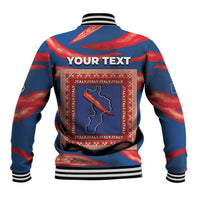 Personalized Italy Calabria Baseball Jacket Piccantino Vintage Style