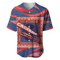 Personalized Italy Calabria Baseball Jersey Piccantino Vintage Style