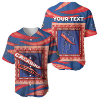 Personalized Italy Calabria Baseball Jersey Piccantino Vintage Style