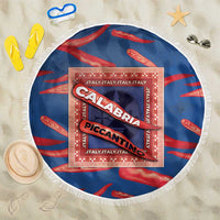 Italy Calabria Beach Blanket Piccantino Vintage Style