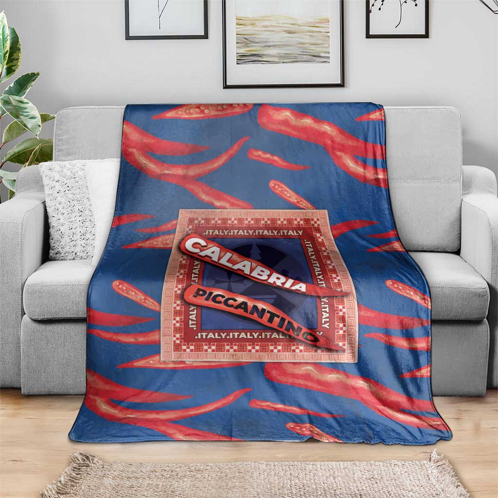 Italy Calabria Blanket Piccantino Vintage Style