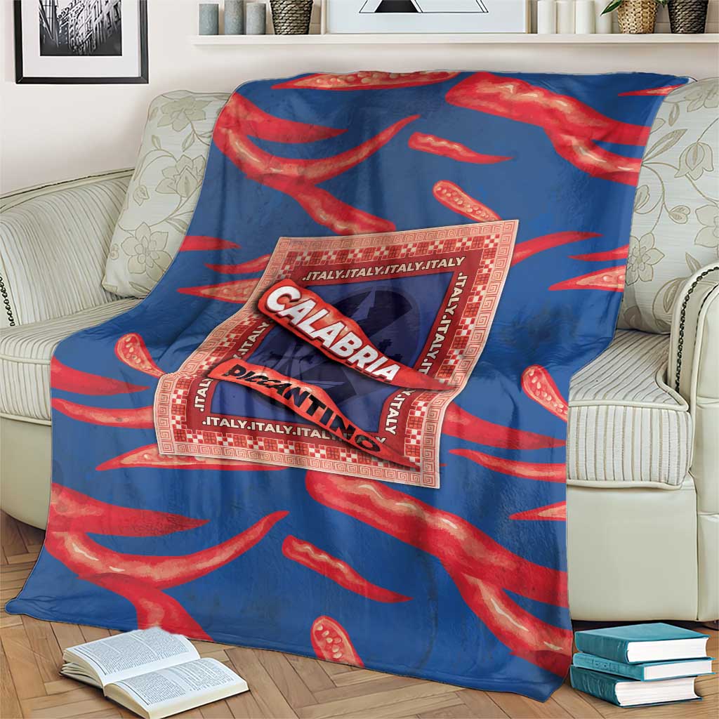 Italy Calabria Blanket Piccantino Vintage Style