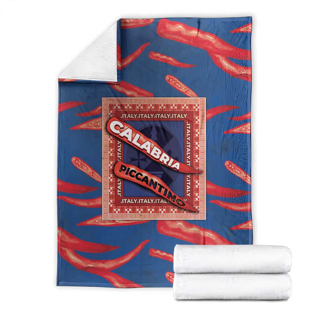 Italy Calabria Blanket Piccantino Vintage Style