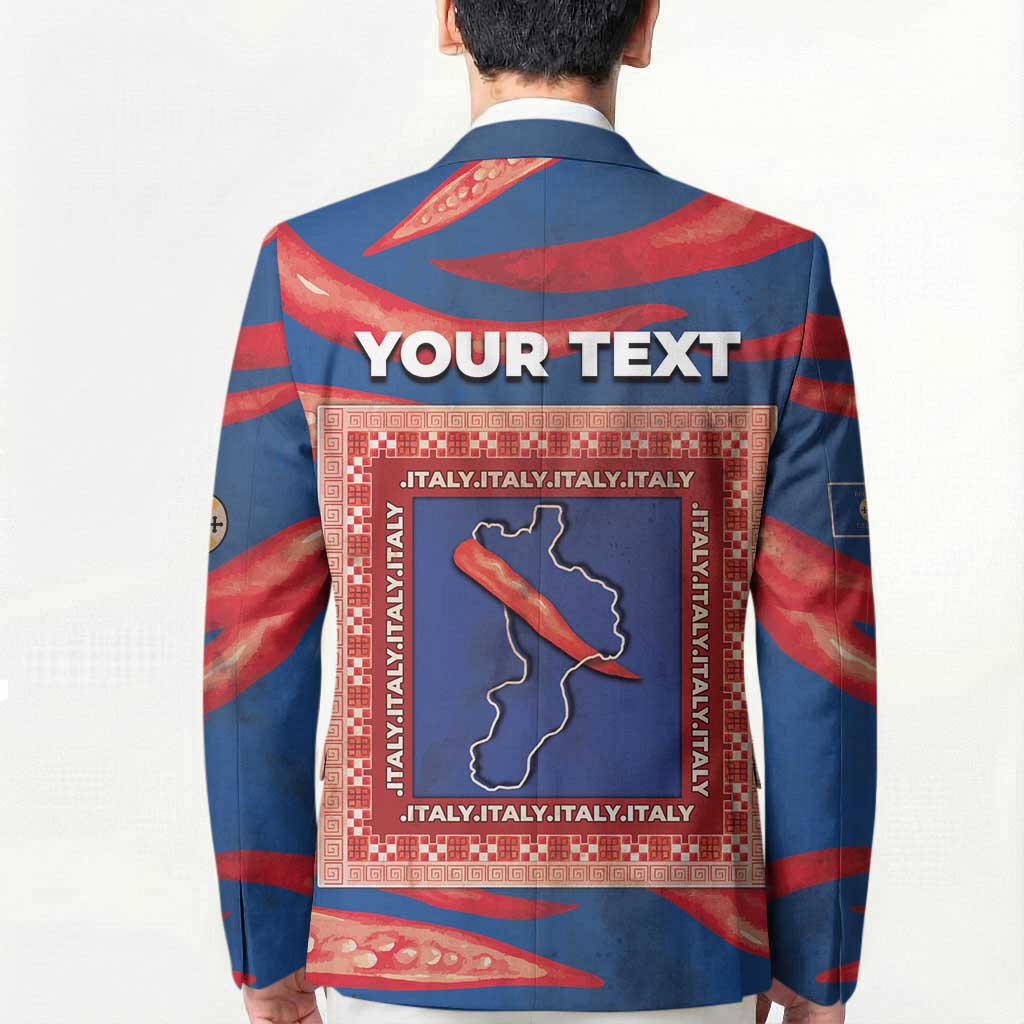 Personalized Italy Calabria Blazer Piccantino Vintage Style