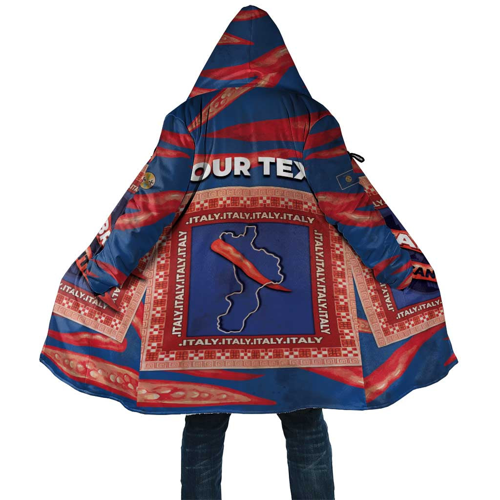 Personalized Italy Calabria Cloak Piccantino Vintage Style