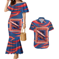 Personalized Italy Calabria Couples Matching Mermaid Dress and Hawaiian Shirt Piccantino Vintage Style