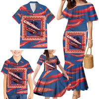 Personalized Italy Calabria Family Matching Mermaid Dress and Hawaiian Shirt Piccantino Vintage Style