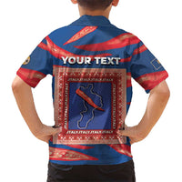 Personalized Italy Calabria Family Matching Short Sleeve Bodycon Dress and Hawaiian Shirt Piccantino Vintage Style