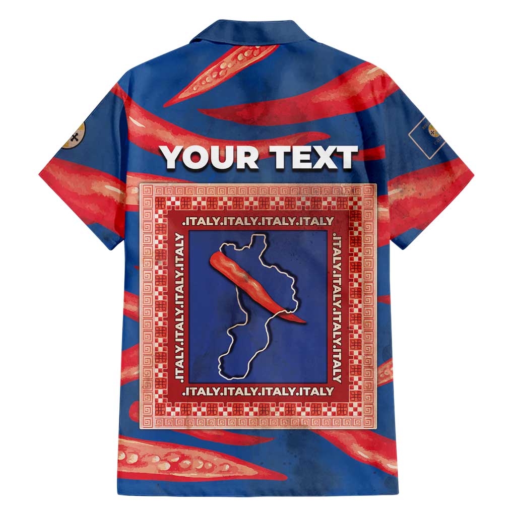 Personalized Italy Calabria Family Matching Short Sleeve Bodycon Dress and Hawaiian Shirt Piccantino Vintage Style