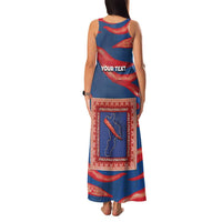 Personalized Italy Calabria Family Matching Tank Maxi Dress and Hawaiian Shirt Piccantino Vintage Style