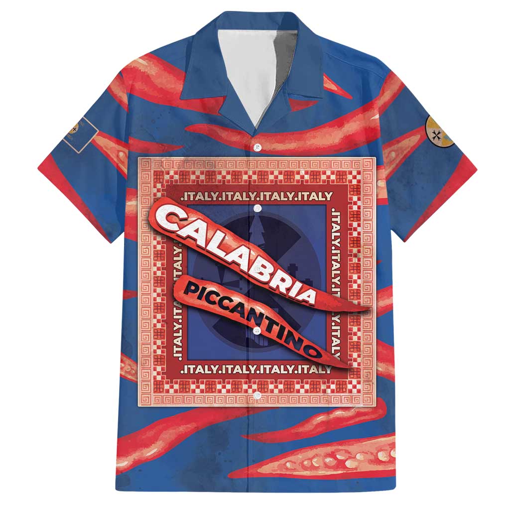 Personalized Italy Calabria Hawaiian Shirt Piccantino Vintage Style