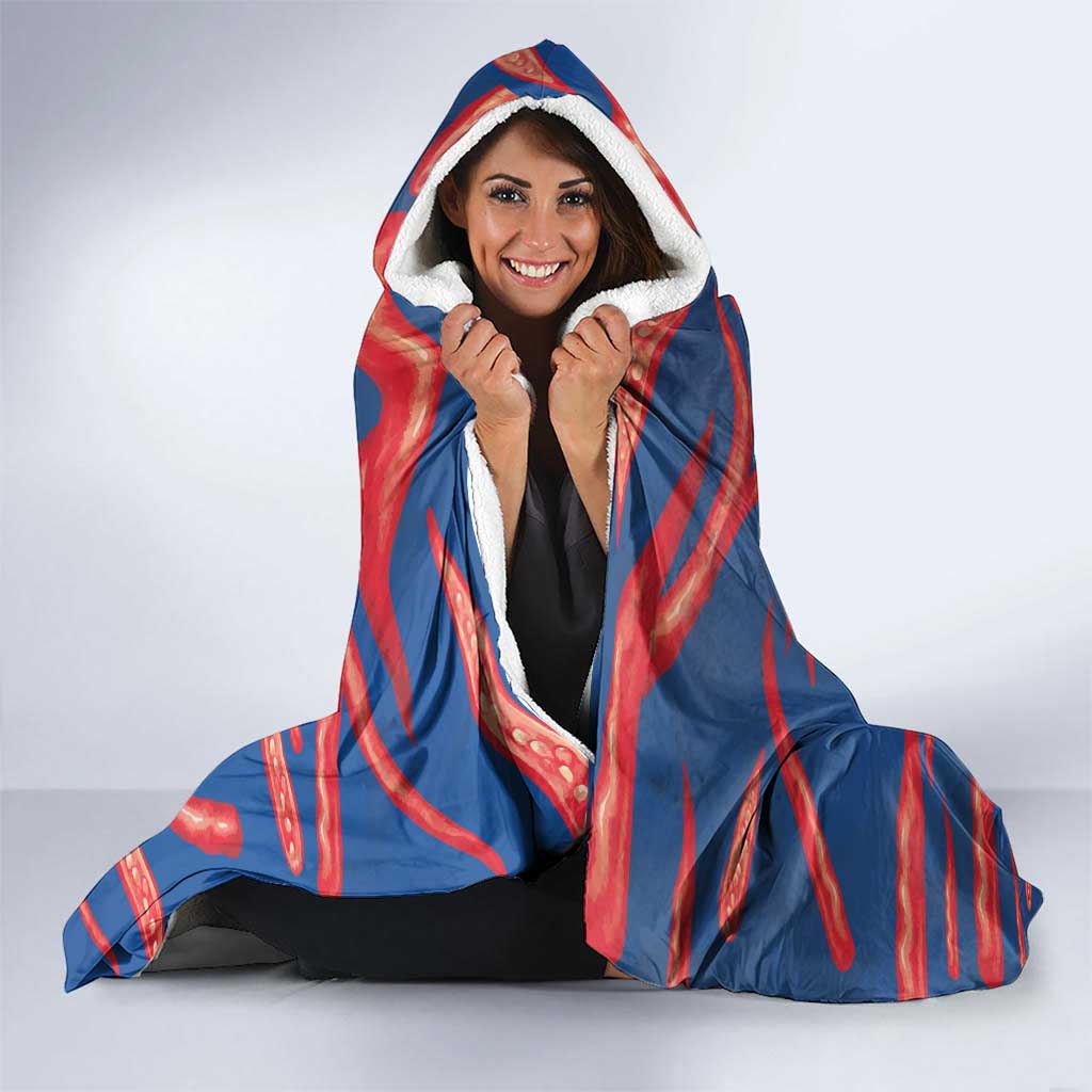 Italy Calabria Hooded Blanket Piccantino Vintage Style