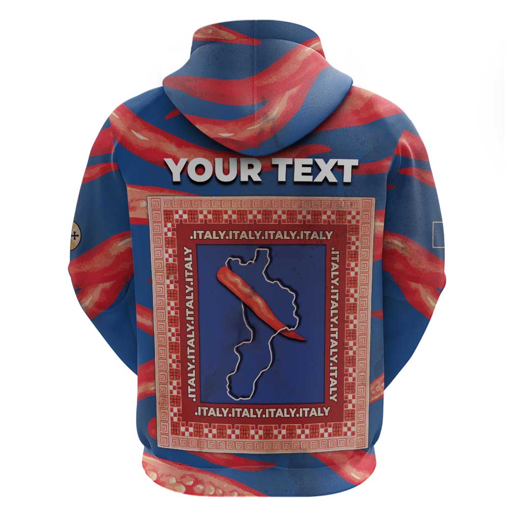 Personalized Italy Calabria Hoodie Piccantino Vintage Style