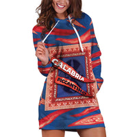 Personalized Italy Calabria Hoodie Dress Piccantino Vintage Style