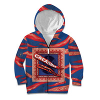 Personalized Italy Calabria Kid Hoodie Piccantino Vintage Style