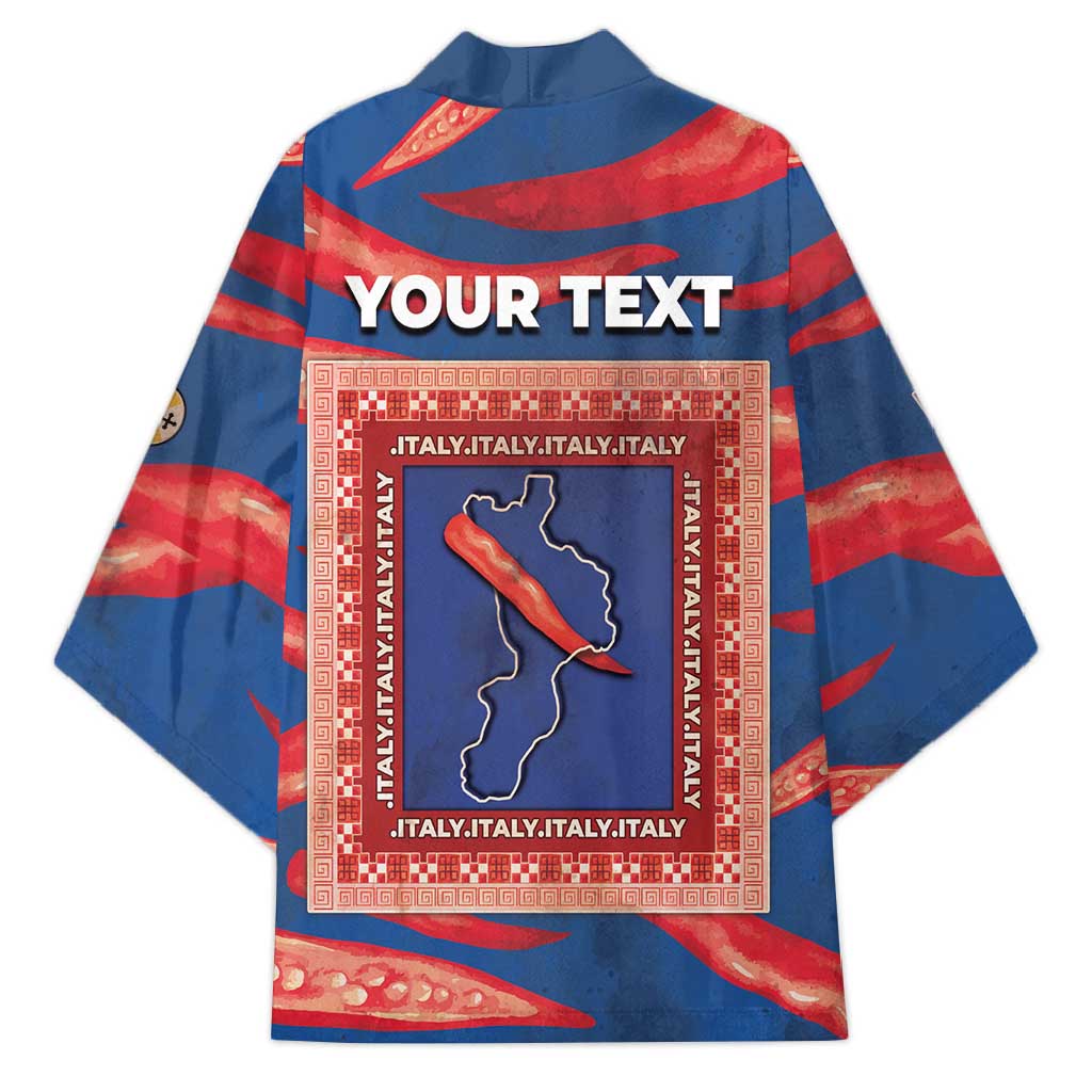 Personalized Italy Calabria Kimono Piccantino Vintage Style