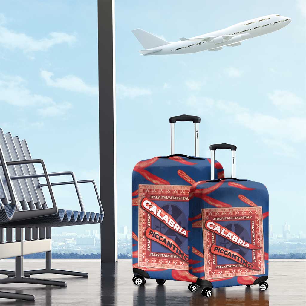 Italy Calabria Luggage Cover Piccantino Vintage Style