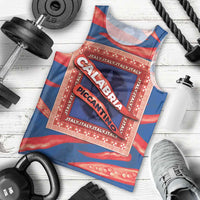 Personalized Italy Calabria Men Tank Top Piccantino Vintage Style