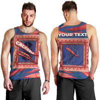 Personalized Italy Calabria Men Tank Top Piccantino Vintage Style