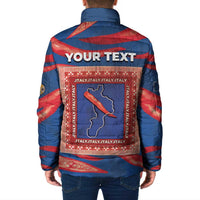 Personalized Italy Calabria Padded Jacket Piccantino Vintage Style