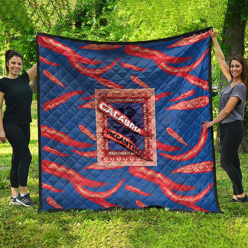 Italy Calabria Quilt Piccantino Vintage Style