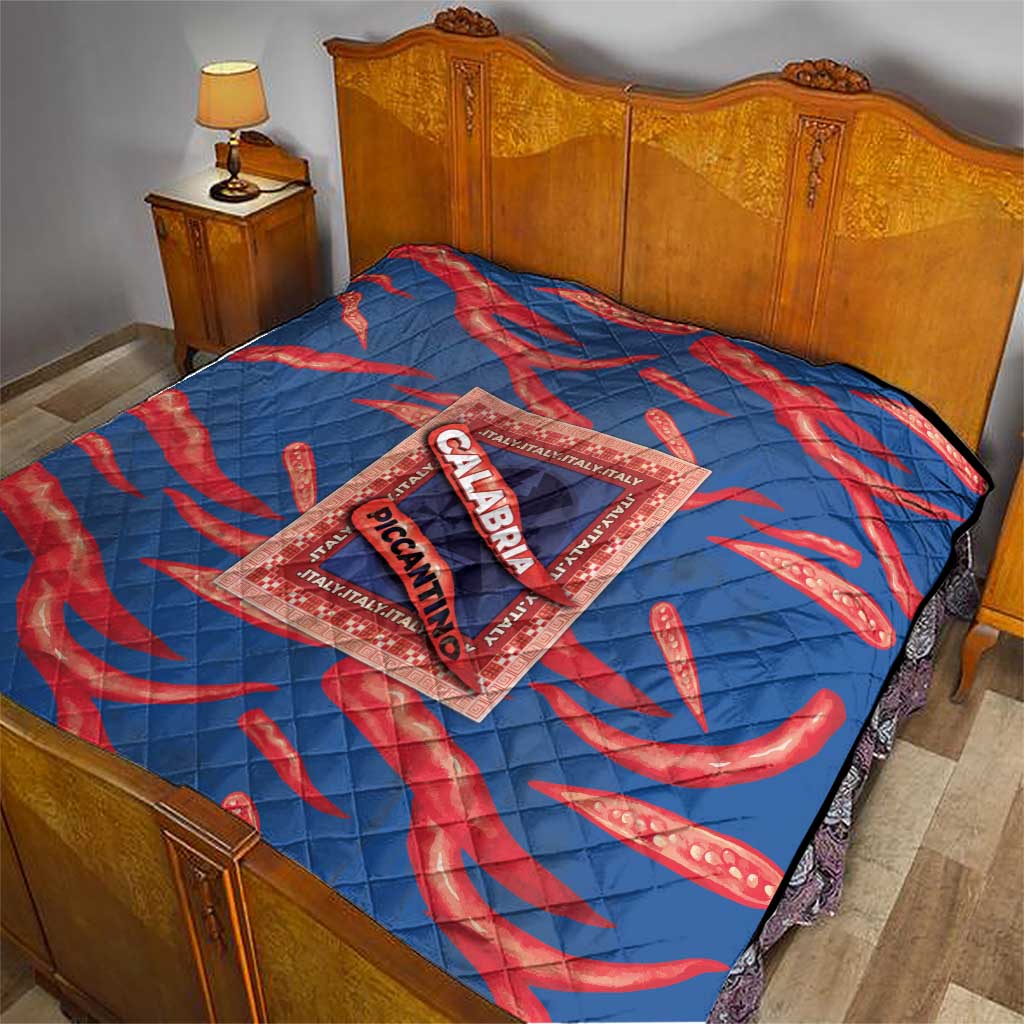 Italy Calabria Quilt Piccantino Vintage Style