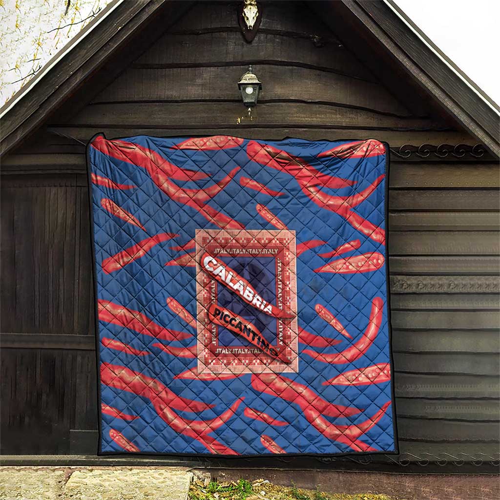 Italy Calabria Quilt Piccantino Vintage Style
