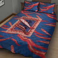 Italy Calabria Quilt Bed Set Piccantino Vintage Style
