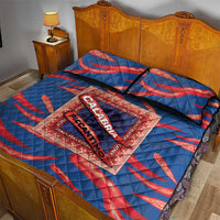 Italy Calabria Quilt Bed Set Piccantino Vintage Style