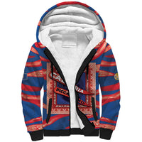 Personalized Italy Calabria Sherpa Hoodie Piccantino Vintage Style