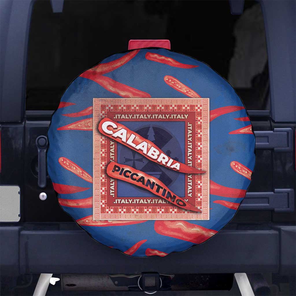 Italy Calabria Spare Tire Cover Piccantino Vintage Style
