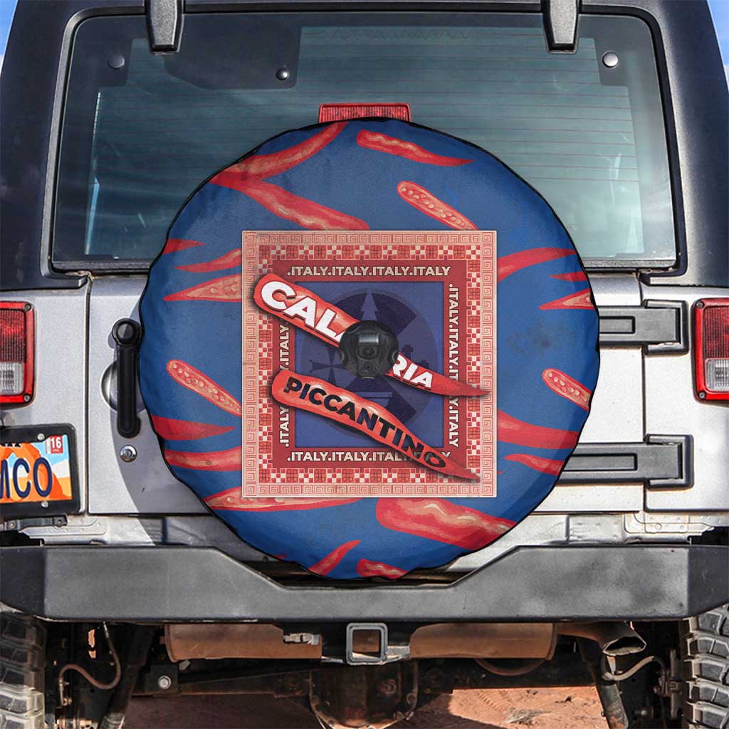 Italy Calabria Spare Tire Cover Piccantino Vintage Style